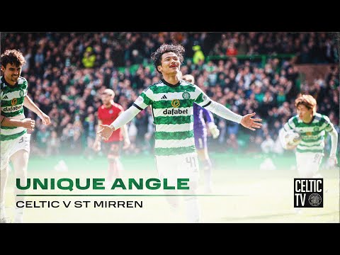 Unique Angle | Celtic 3-0 St Mirren | Goals from Reo Hatate, Kyogo & Adam Idah secure the points!