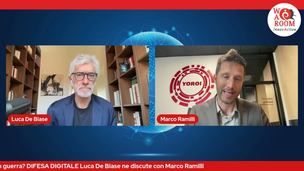 War Room InnovAction - Luca De Biase dialoga con Marco Ramilli