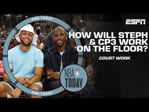 Court Work: Breaking down how Steph Curry & Chris Paul can work together on the floor | NBA Today