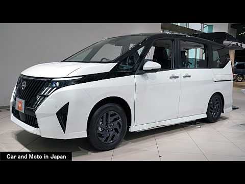 4K ) Nissan Serena e-POWER Highway STAR V : White / Black 