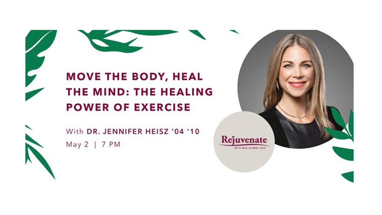 Image for Move the Body, Heal the Mind: The Healing Power of Exercise with Jennifer Heisz webinar