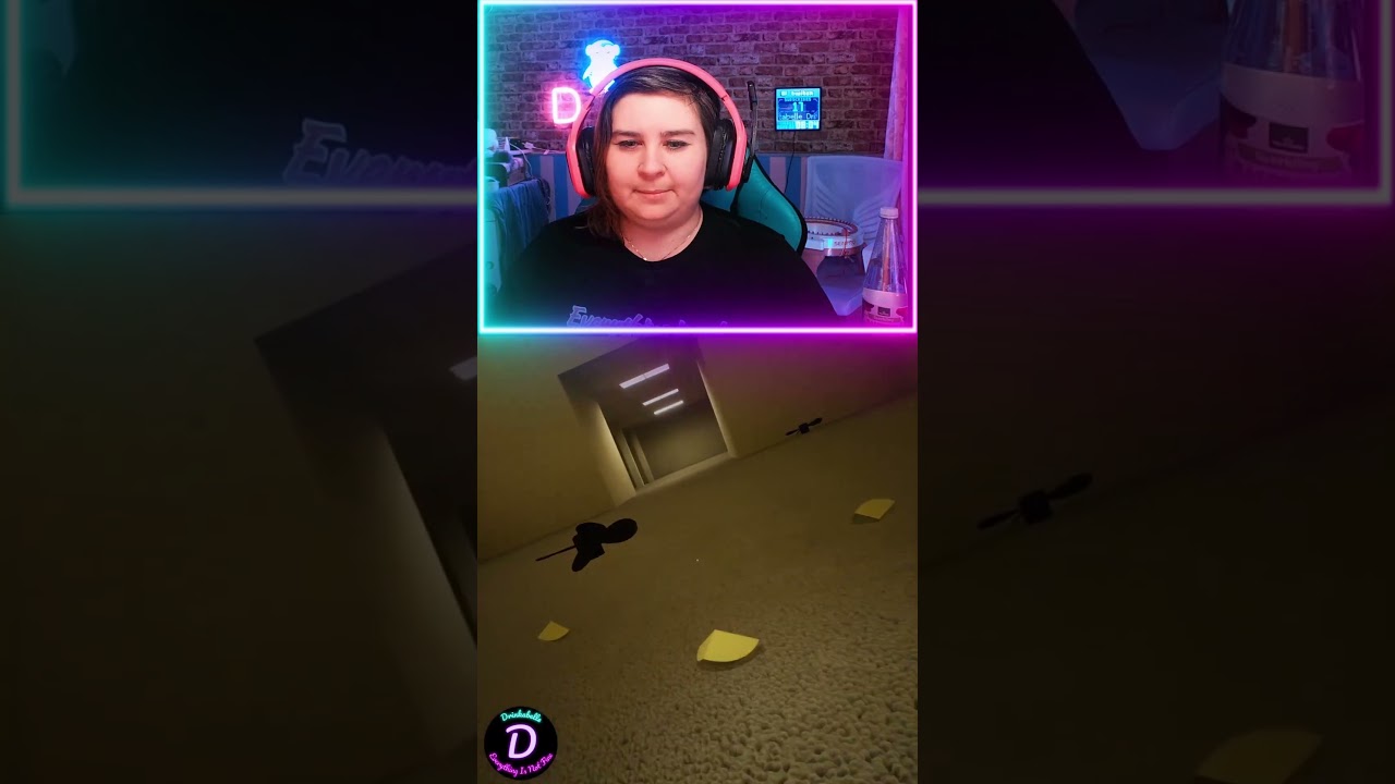 We thought the slide was safe…The backrooms disagreed. #shorts  #clips #fail #twitchstreamer