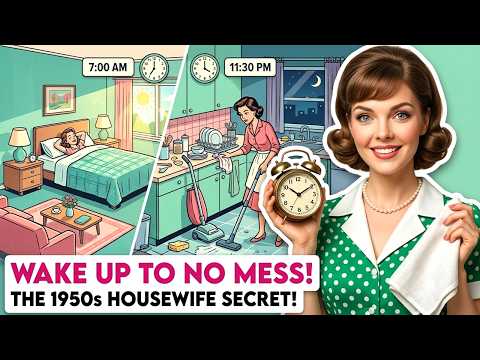 Why 1950s Housewives Never Woke Up to a Messy House