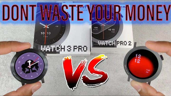 Which 1 Should You Buy? CMF Watch 3 Pro vs CMF Watch Pro 2: There's Not A Lot Of Difference's!!