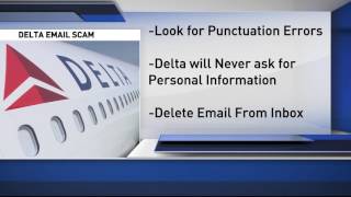 Famous Delta warns of e-mail scam Wealth