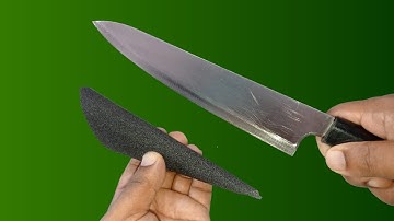 Knife Like Razor Sharp in 1 Minute! This Tool is a Magic