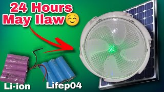 How to Replace a Solar lights Battery? 24 Hours Dipa Lowbat!