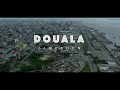 Douala  cameroun vue aerienne 4k