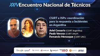 CSIRT e ISPs: coordinación para la respuesta a incidentes en Argentina