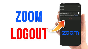 Zoom Logout | Zoom App Logout Guide | Zoom Account Sign Out 2023