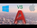 AutoCad 2020 windows vs mac version User Interface Comparison