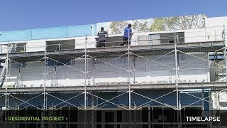 Home Cladding Time Lapse