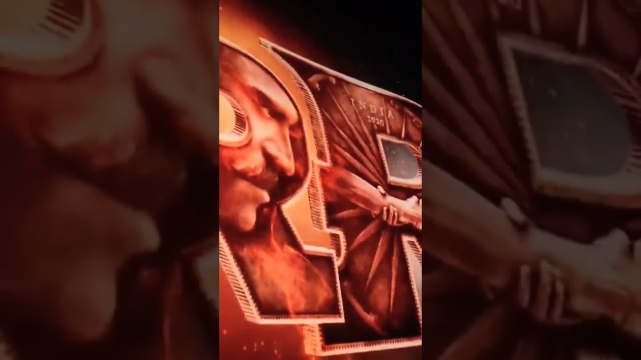 RRR Title Card American audience reaction | 