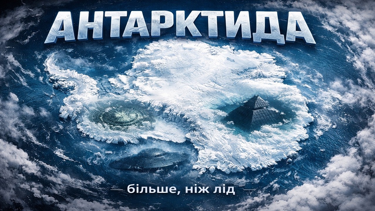 Антарктида: найзагадковіший континент планети. Наукові факти, які звучать як фантастика!