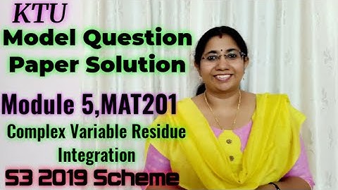 S3 Model Question paper solution|S3(2019) MAT201 Module 5|S3(2015) MA201 module3,4|KTU|BTech Part