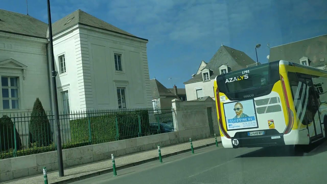 Irisbus Citelis 18 EEV n°1341 (Keolis Blois) - Réseau Azalys (Blois) - Ligne C