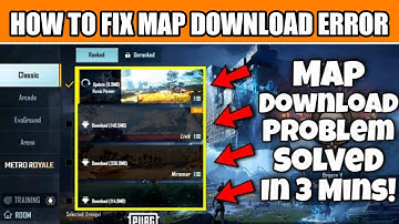 😍Battleground Mobile India Maps Not Downloading Problem Solved🔥 | BGMI 0.1 MB ERROR PROBLEM SOLUTION