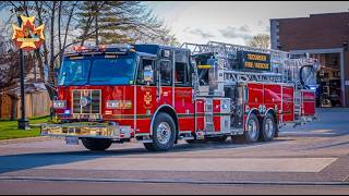 ⁴ᴷ New Fire Truck Responding - Teseh Fire & Rescue Services, Truck 1 - Lights & Sirens - 2026