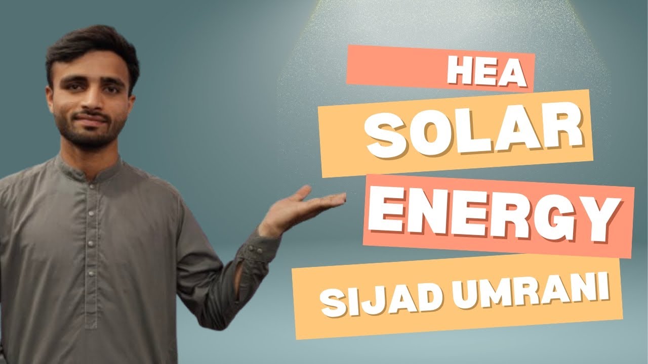 Solar Energy in Pakistan | What is Solar Energy? - YouTube
