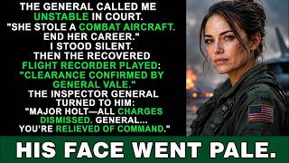 “She Stole a Combat Aircraft. End Her Career,” The General Said—Then the Flight Recorder...