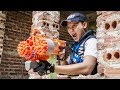 LTT Game Nerf War : Warriors SEAL X Nerf Guns Fight Group Inhuman Spy Face Flip