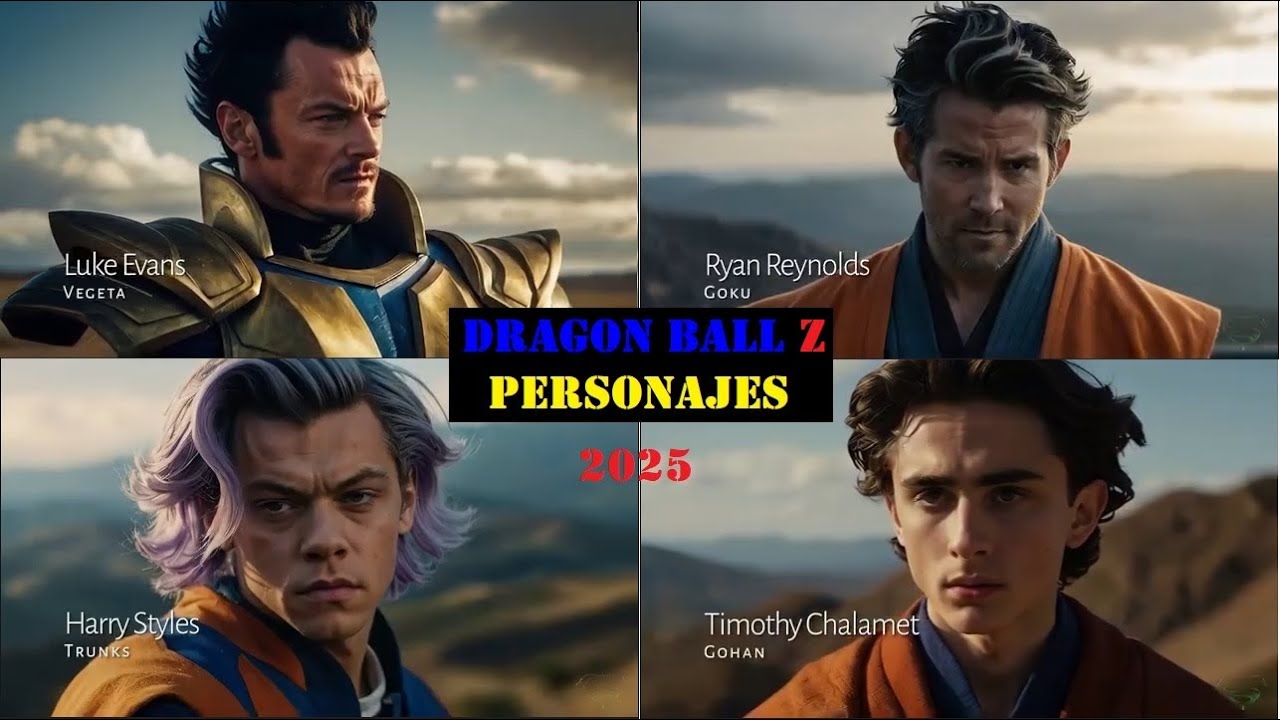 Personajes principales de la Futura película Dragon Ball Z (2025) - YouTube
