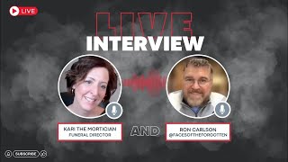 Kari the Mortician Interviews Ron from Faces of the Forgotten