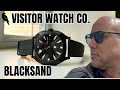 A "BLACK OUT" DESIGN| Visitor Watch Co. BLACKSAND-Automatic Watch REVIEW.