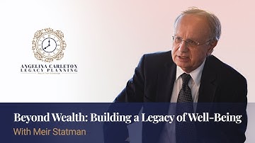 Beyond Wealth: Building a Legacy of Well-Being with Meir Statman