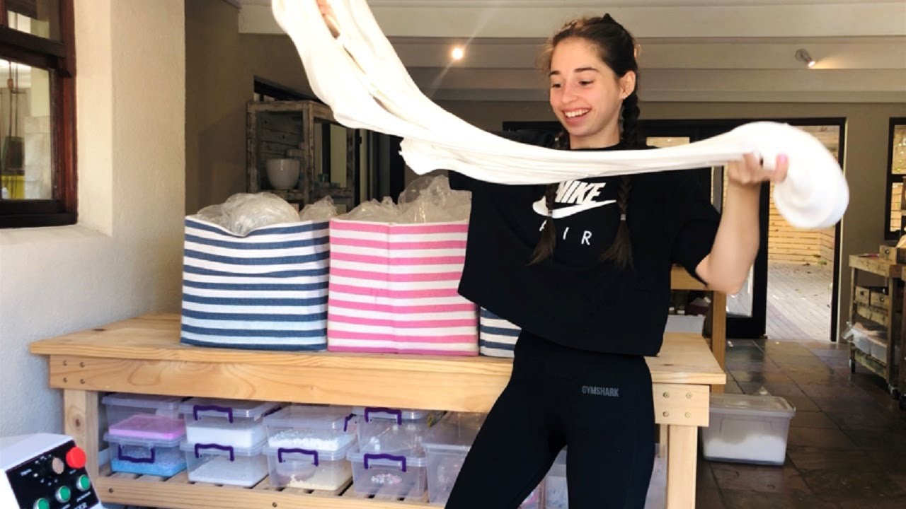 A DAY IN THE LIFE OF A SLIME MAKER! (SLIME EVENT EDITION)