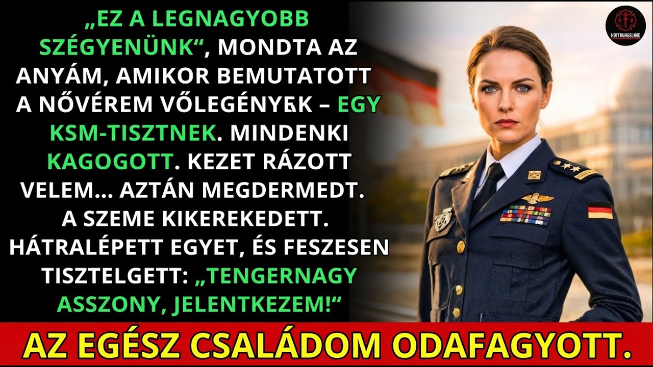 Kinevettek — míg a nővérem KSM-es vőlegénye fel nem állt és nem tisztelgett…