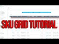 Sku grid tutorial automatically reprice and track inventory for amazon  ebay dropshipping