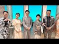 「もうすぐ開演✨三山ひろし×松前ひろ子 ディナーショー〜愛につつまれて・いい夫婦の日〜 最高の夜が始まる!心温まる歌と笑顔に包まれる至福の時間💕」このタイトルは感情を刺激し、期待感とロマンチック