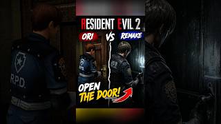 Resident Evil 2: ORI vs REMAKE – Opening Door Comparison!