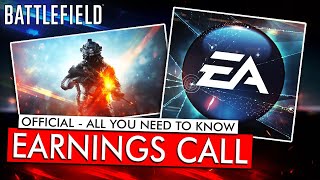 BATTLEFIELD 6 OFFICIAL INFO - EA Earnings Call All You Need to Know | BATTLEFIELD