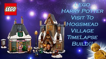 LEGO Hogsmeade Village Visit Built In 2 Minutes 28 Seconds!! Timelapse Video!