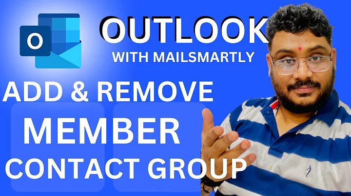 How to Add/Remove Members to the Outlook Contact Group? - DayDayNews