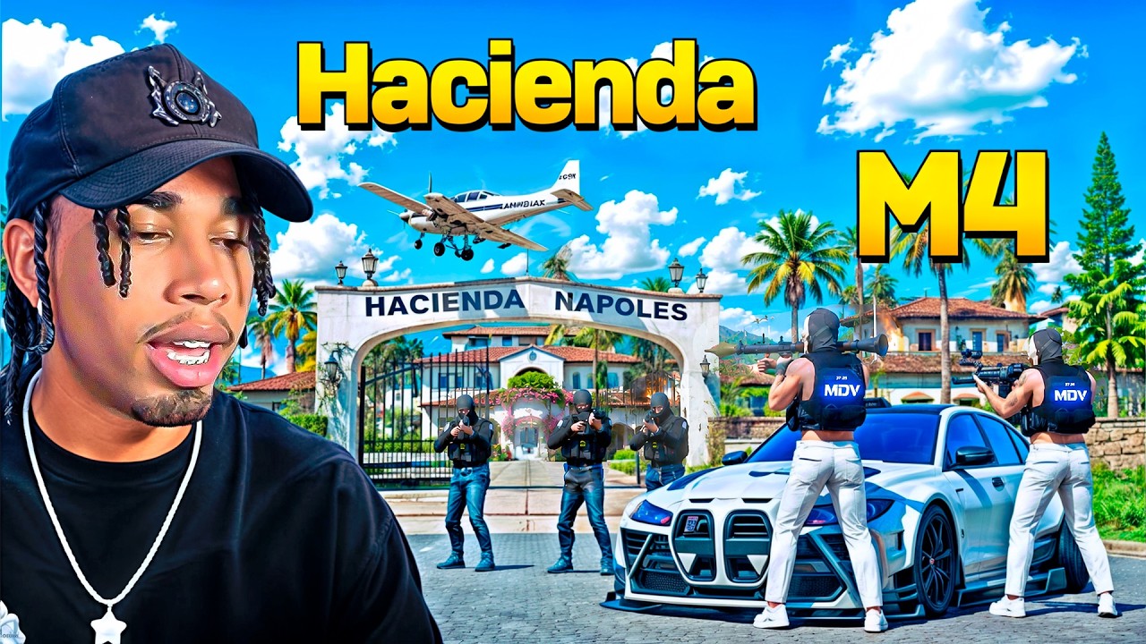 Usamos Un BMW Y Misiles para Limpiar La Hacienda Nápoles En Gta Rp