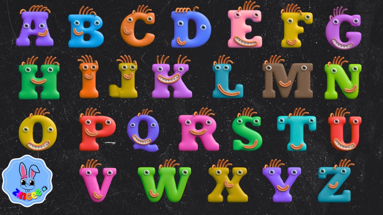 Игры с алфавитом для детей | Изучение букв от А до Я под музыку | Песенка про алфавит для малышей