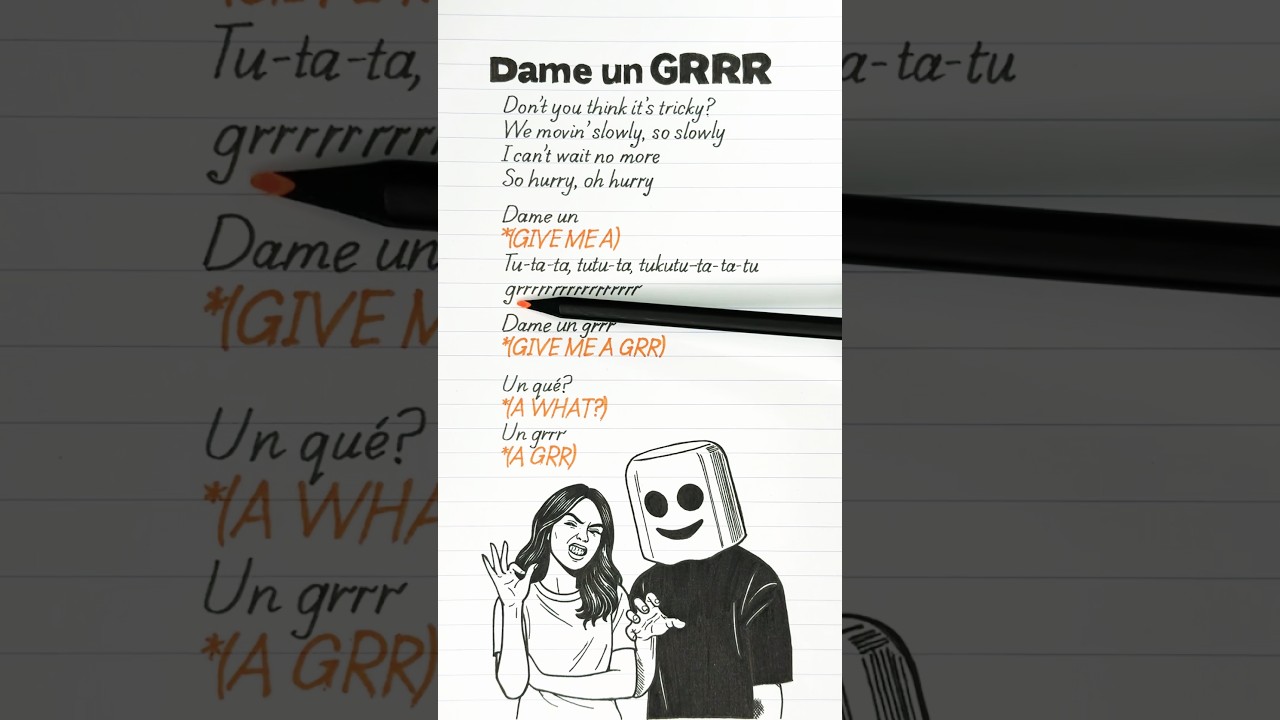 🐾 Dame Un Grrr 🐯 – Fantomel & Kate Linn (Lyrics + English Translation) TikTok Trend