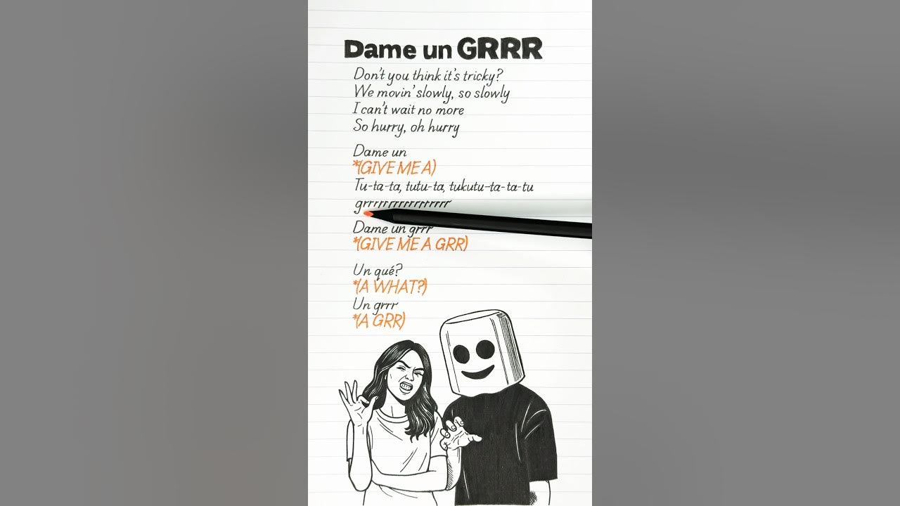πΎ Dame Un Grrr π― β Fantomel & Kate Linn (Lyrics + English Translation) TikTok Trend πΎ Dame Un Grrr π― β Fantomel & Kate Linn (Lyrics + English Translation) TikTok Trend