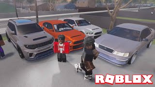 TRACKHAWK & SECOND GEN CHARGERS TAKEOVER THE CITY ON ROBLOX *INSANE MEET*