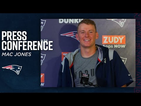 Mac Jones Press Conference 8/2