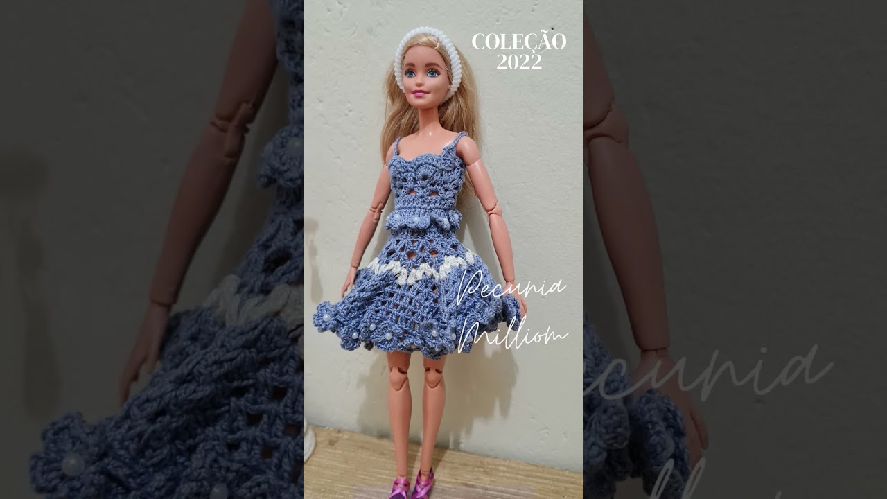 Como Fazer Vestido de Grávida Para Barbie PAP Com Pecunia MillioM 1
