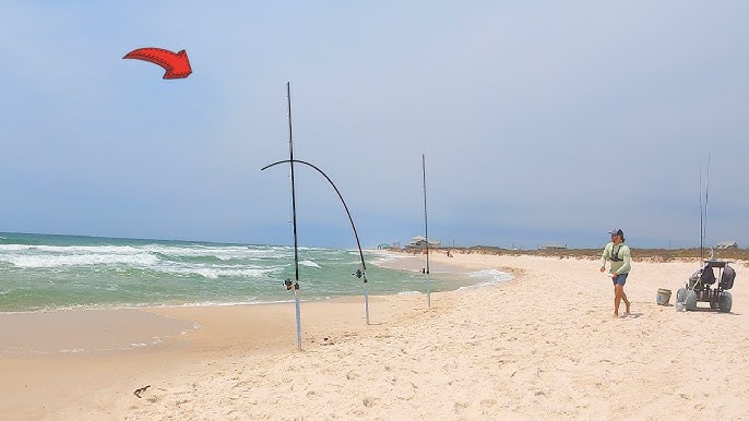 Surf Fishing with Tiny Sand Fleas 