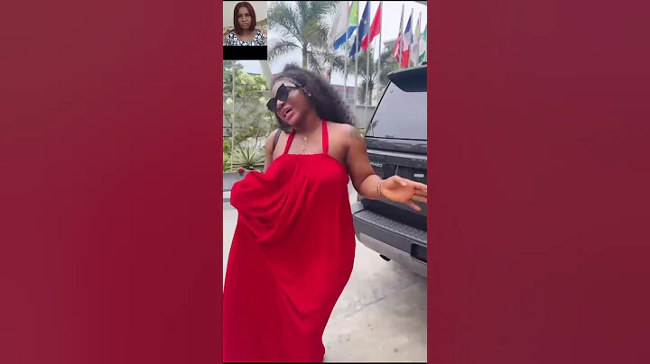 Nollywood Actress, Destiny Etiko steps out gorgeously representing in this beautiful red outfit.