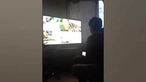 Kid getting mad over game