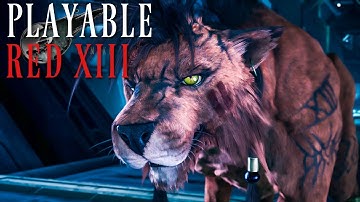 Playable RED-XIII │ Swap & Summon Main Characters Tool #1 - FINAL FANTASY 7 REMAKE