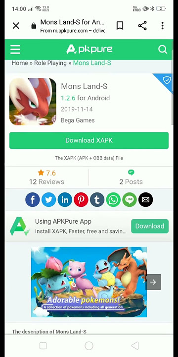 NEW POKEMON GAME LIKE LET'S GO PIKACHU|APK DOWNLOAD