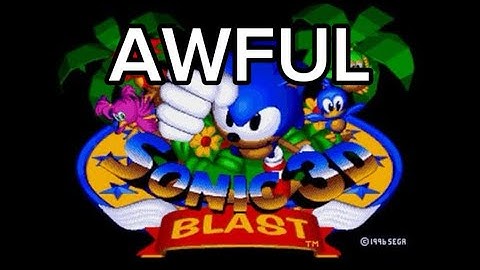 Why Sonic 3D Blast Is Bad and Nobody Cares
